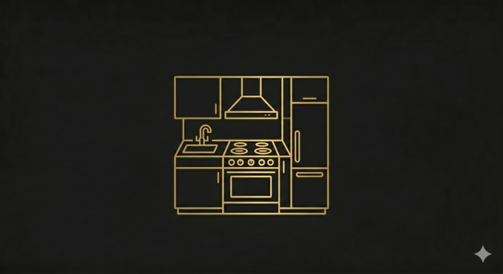 Kitchen symbol, Homepage